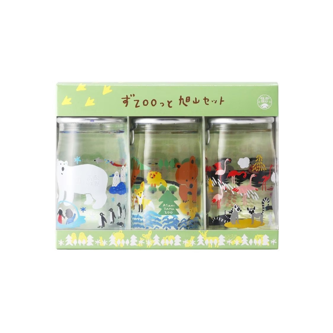 JUNMAI ZUZOOTTO ASAHIYAMA SET 180ml x3
